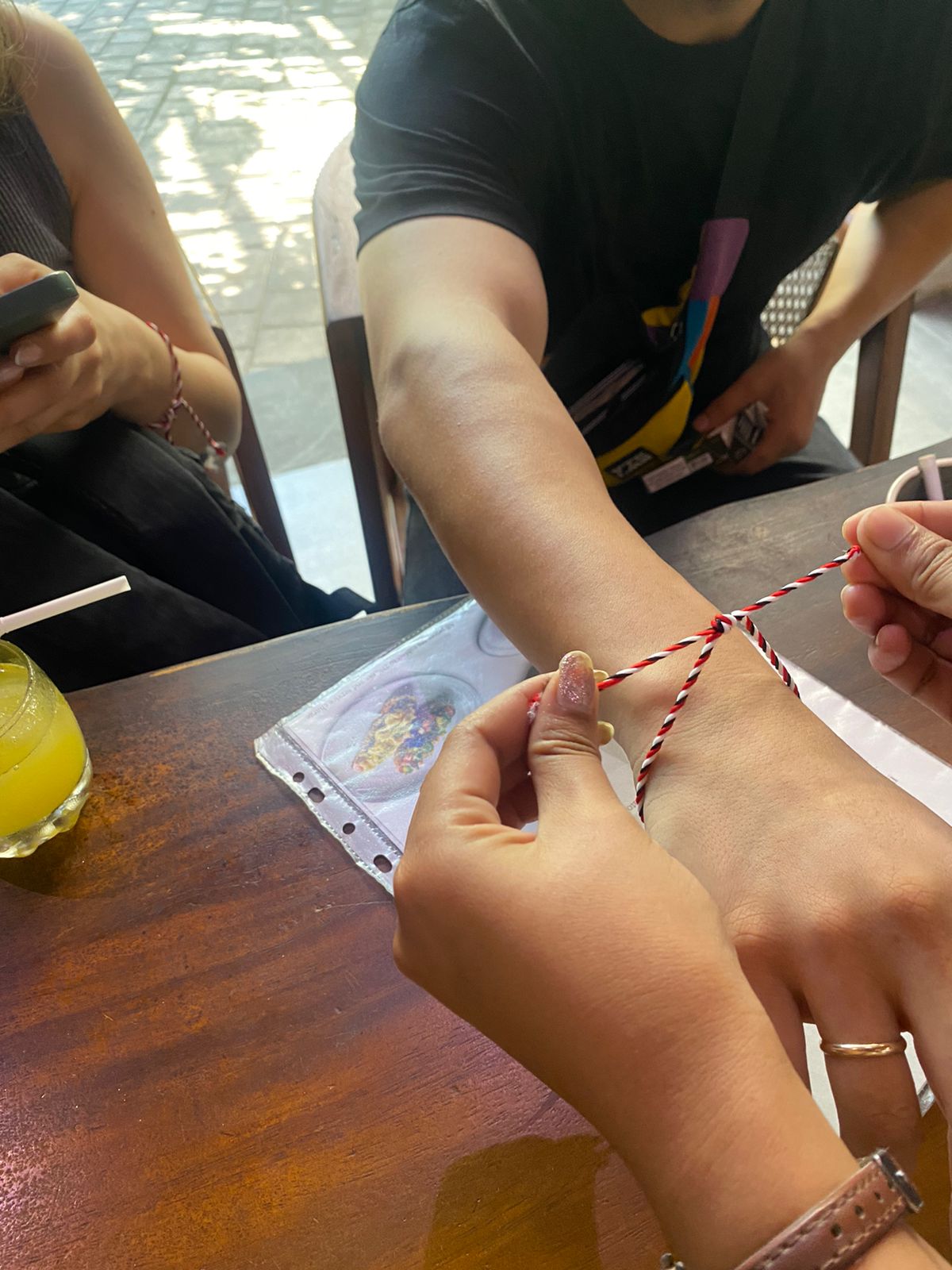 ABV - Guest Experiences - Wearing Agrapana Balinese Culture Bracelet - 3